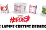 KONIX Heroes lance sa gamme de mugs sous licence officielle Lapins Crétins